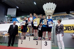 2015_05_16-17 BK ARION PRAHA 48. Bodensee Jugendturnier U13 badminton Friedrichshafen Nemecko